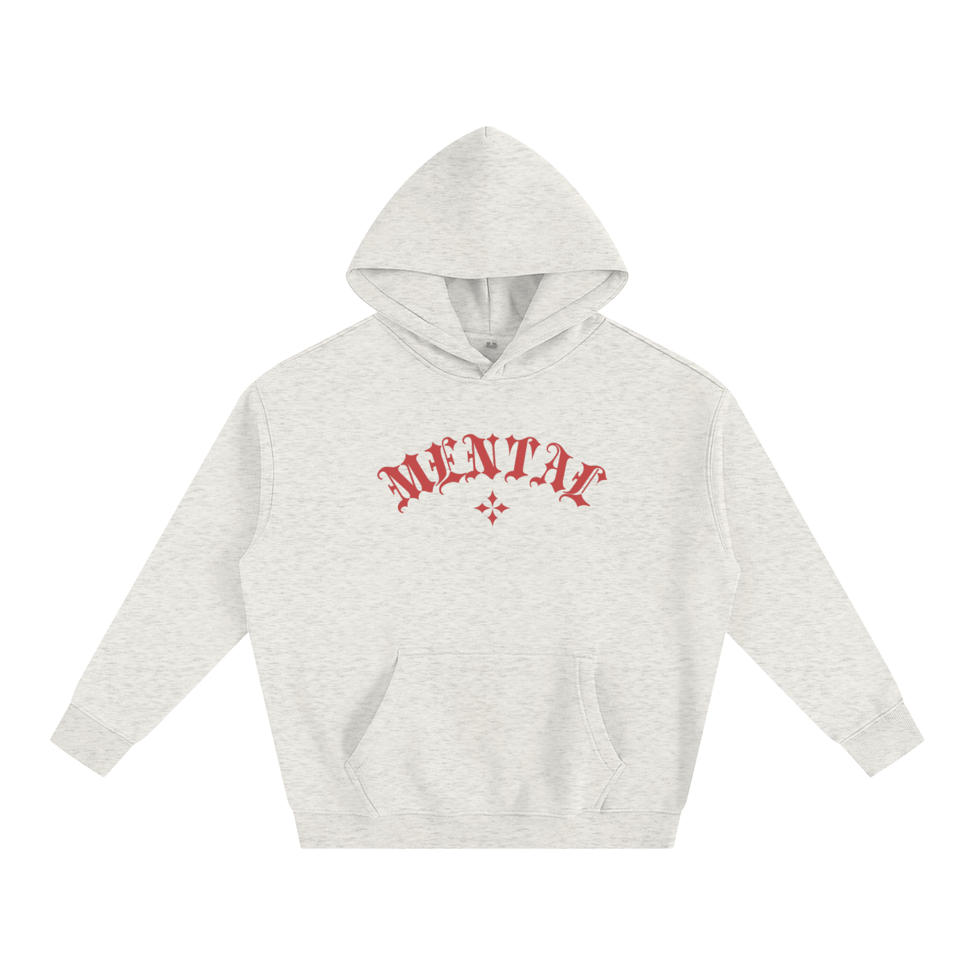 Mental-Oversize Fleeced Hoodie