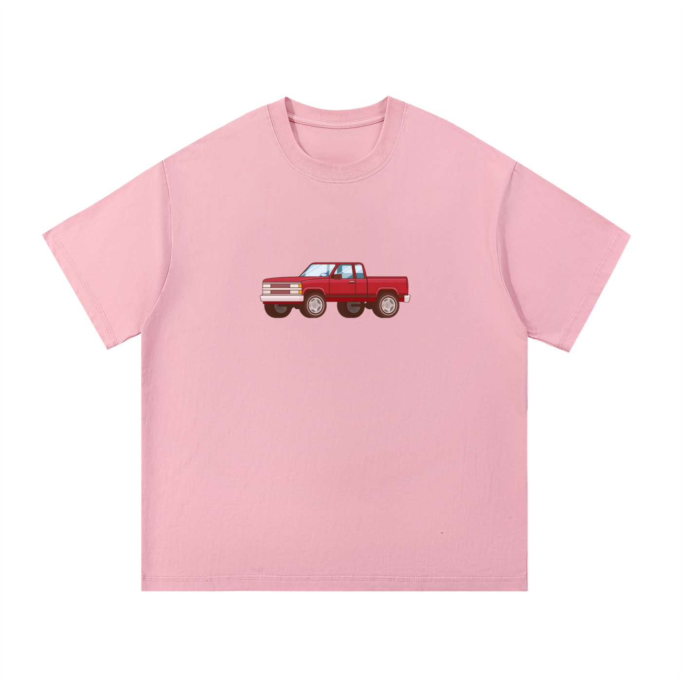 Truck Graphics Cotton T-Shirt