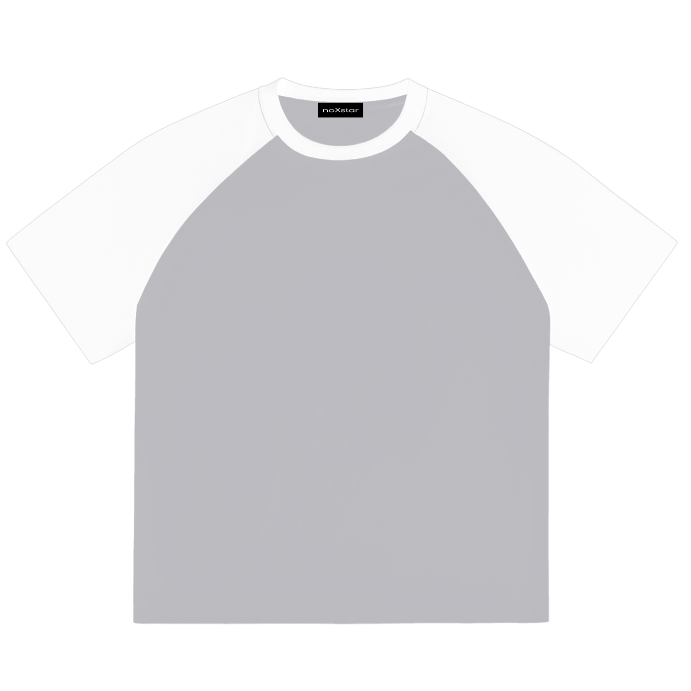 Color-Blocked Raglan Sleeve T-Shirt