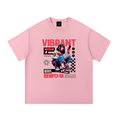 VIBRANT-Essential Cotton T-Shirt