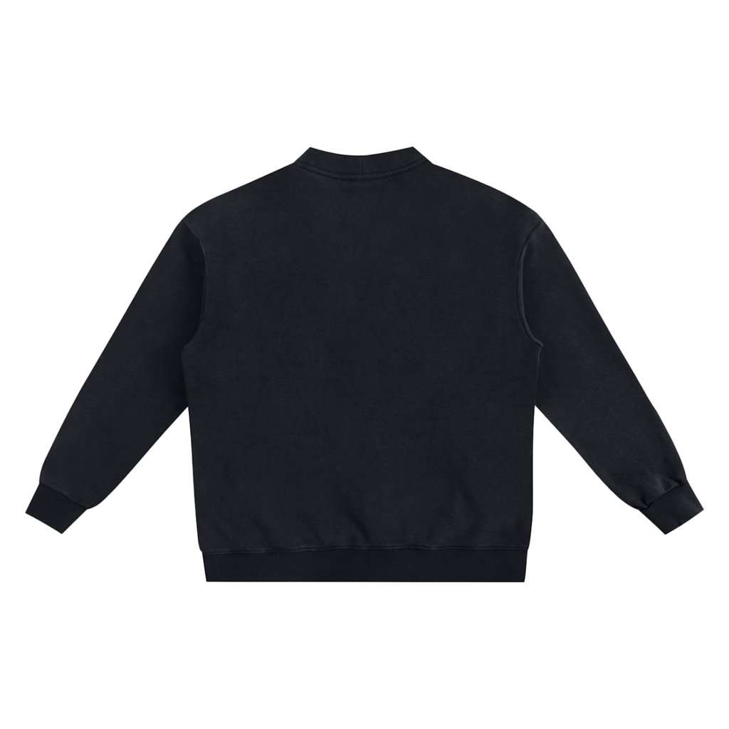 Snow Washed Sweat Cardigan