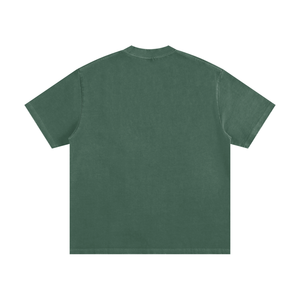 Heavyweight Vintage Washed Frayed T-Shirt