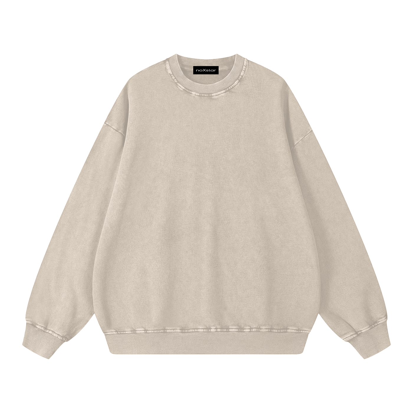 Snow Washed Oversized Sweatshirt