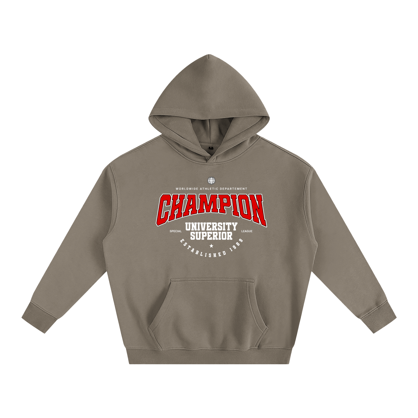 CHAMPION-Oversize Fleeced Hoodie