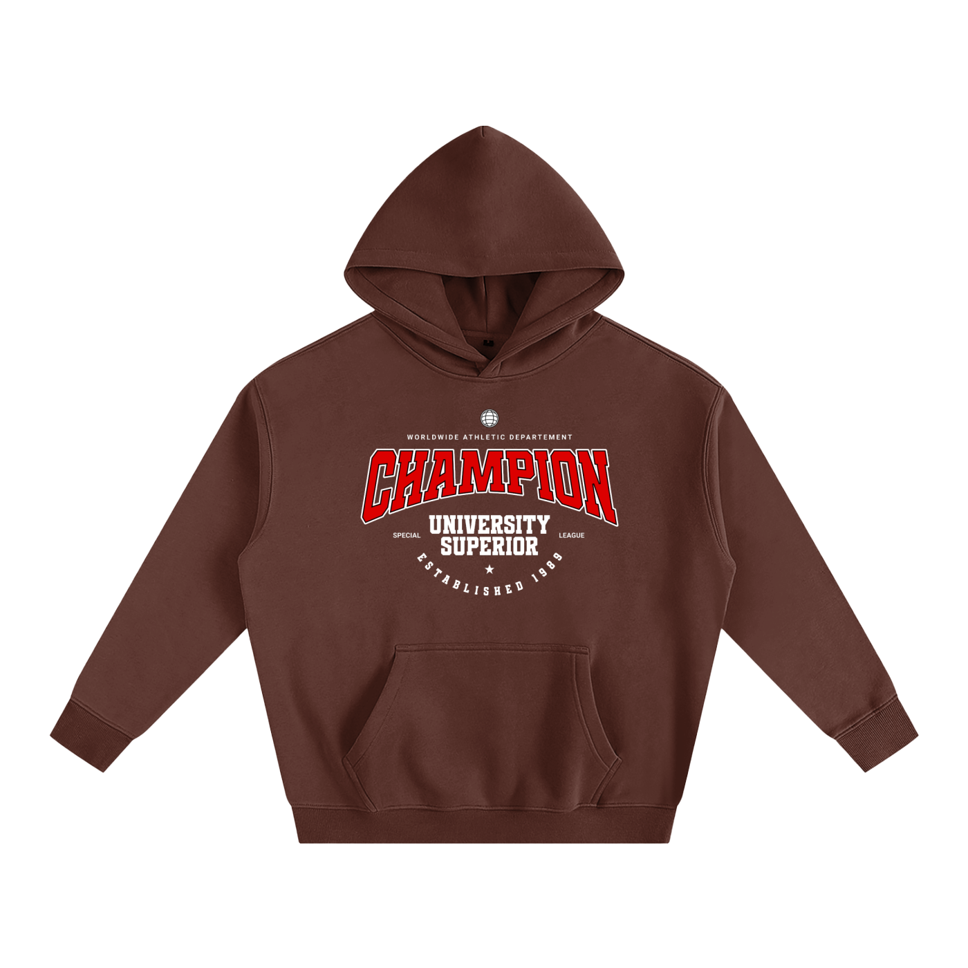 CHAMPION-Oversize Fleeced Hoodie