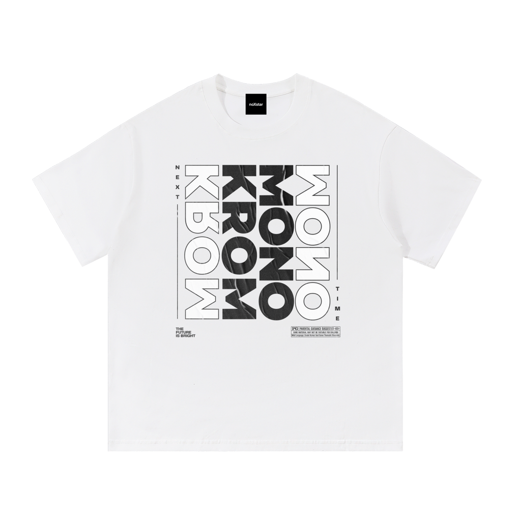 MONO KROM-Essential Cotton T-Shirt