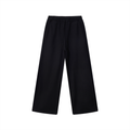 Contrast Tape Straight-Leg Sweatpants