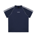 Striped Contrast Stitch T-Shirt