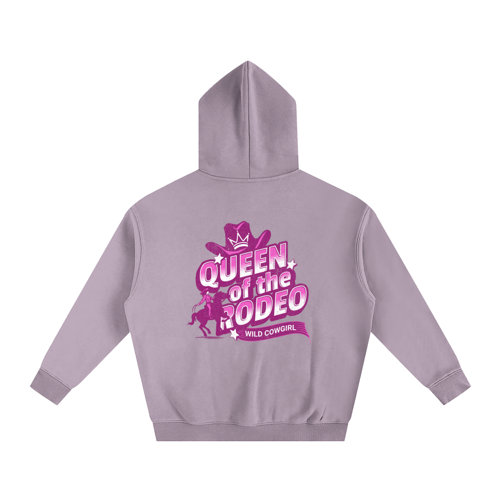 Cowgirl-Oversize Fleeced Hoodie