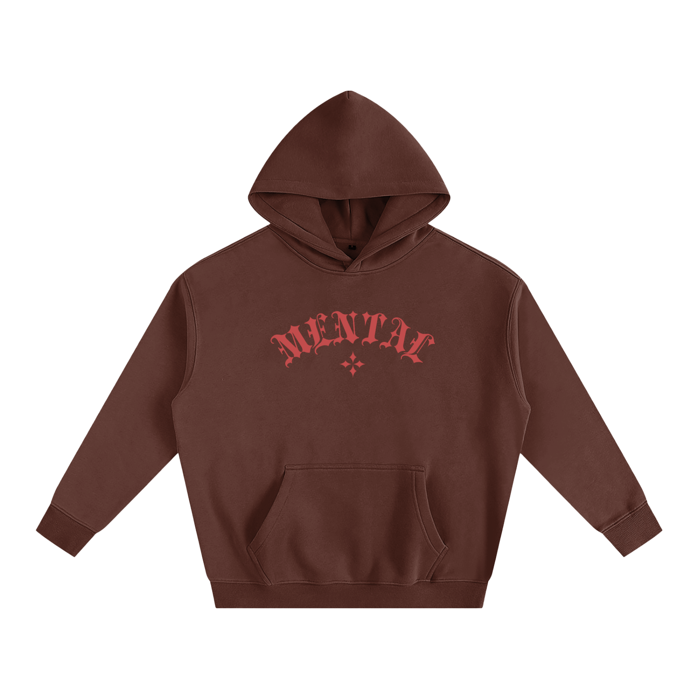 Mental-Oversize Fleeced Hoodie
