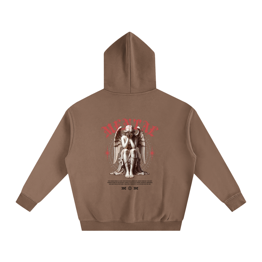 Mental-Oversize Fleeced Hoodie