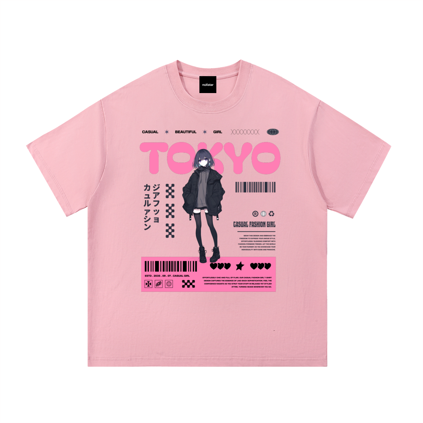 TOKYO-Essential Cotton T-Shirt