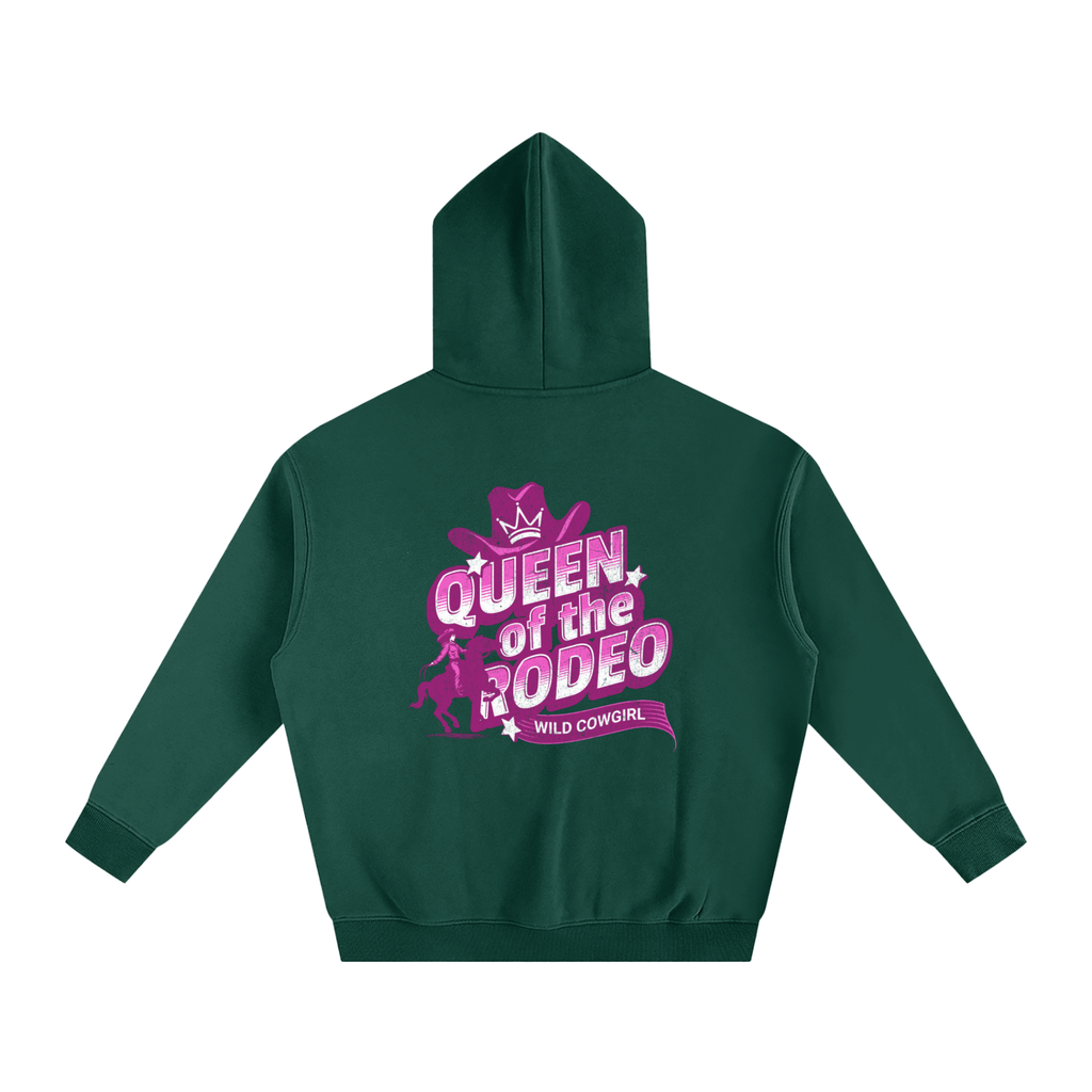 Cowgirl-Oversize Fleeced Hoodie