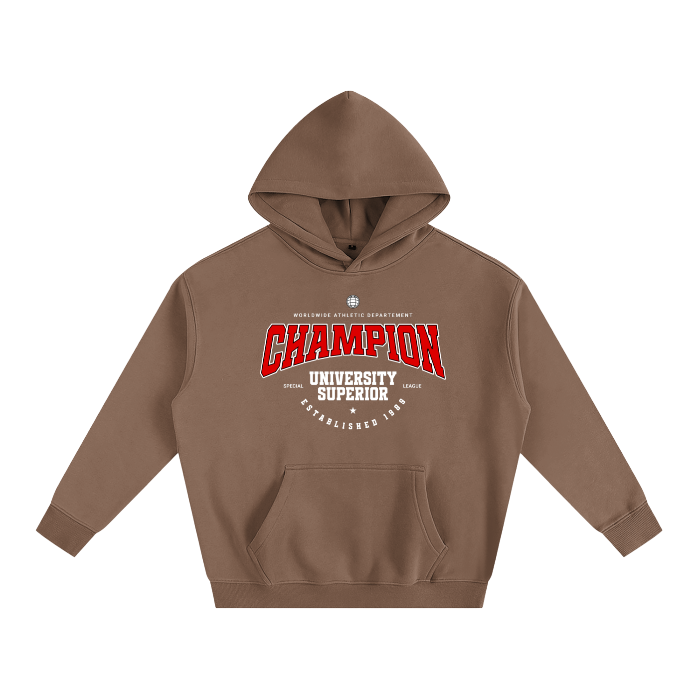 CHAMPION-Oversize Fleeced Hoodie