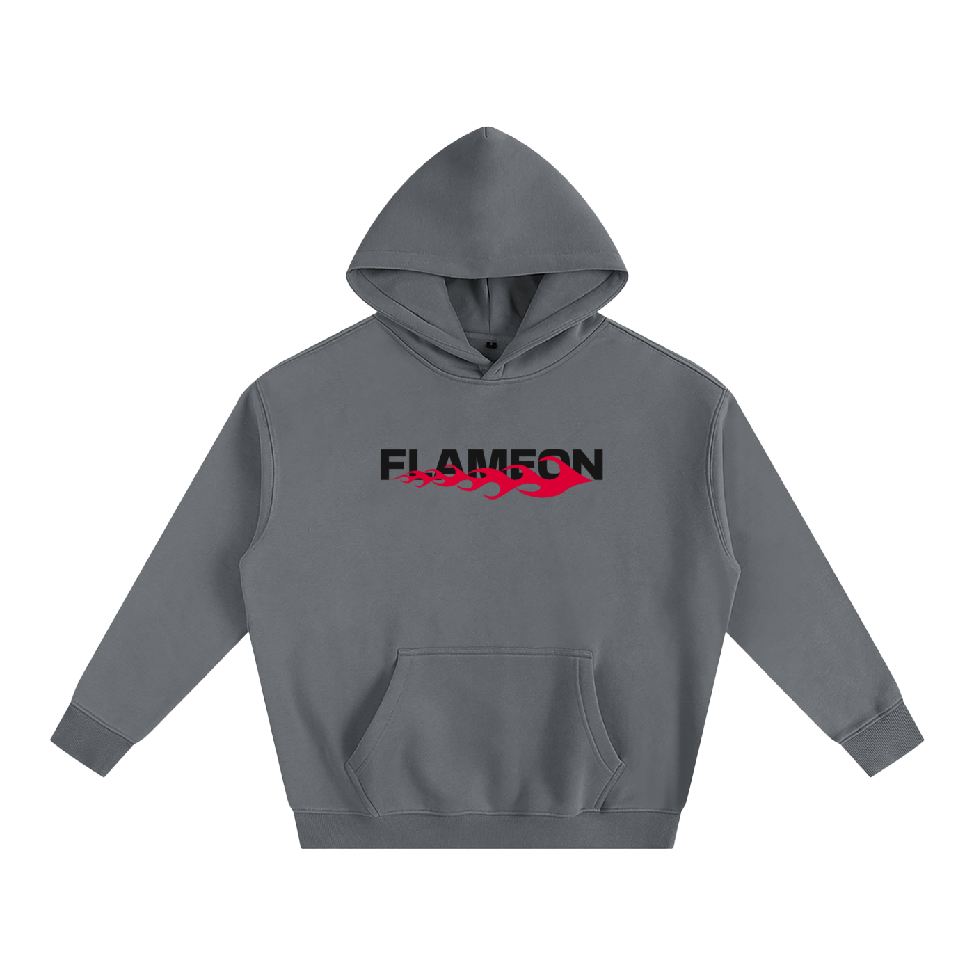 Roseflame-Oversize Fleeced Hoodie