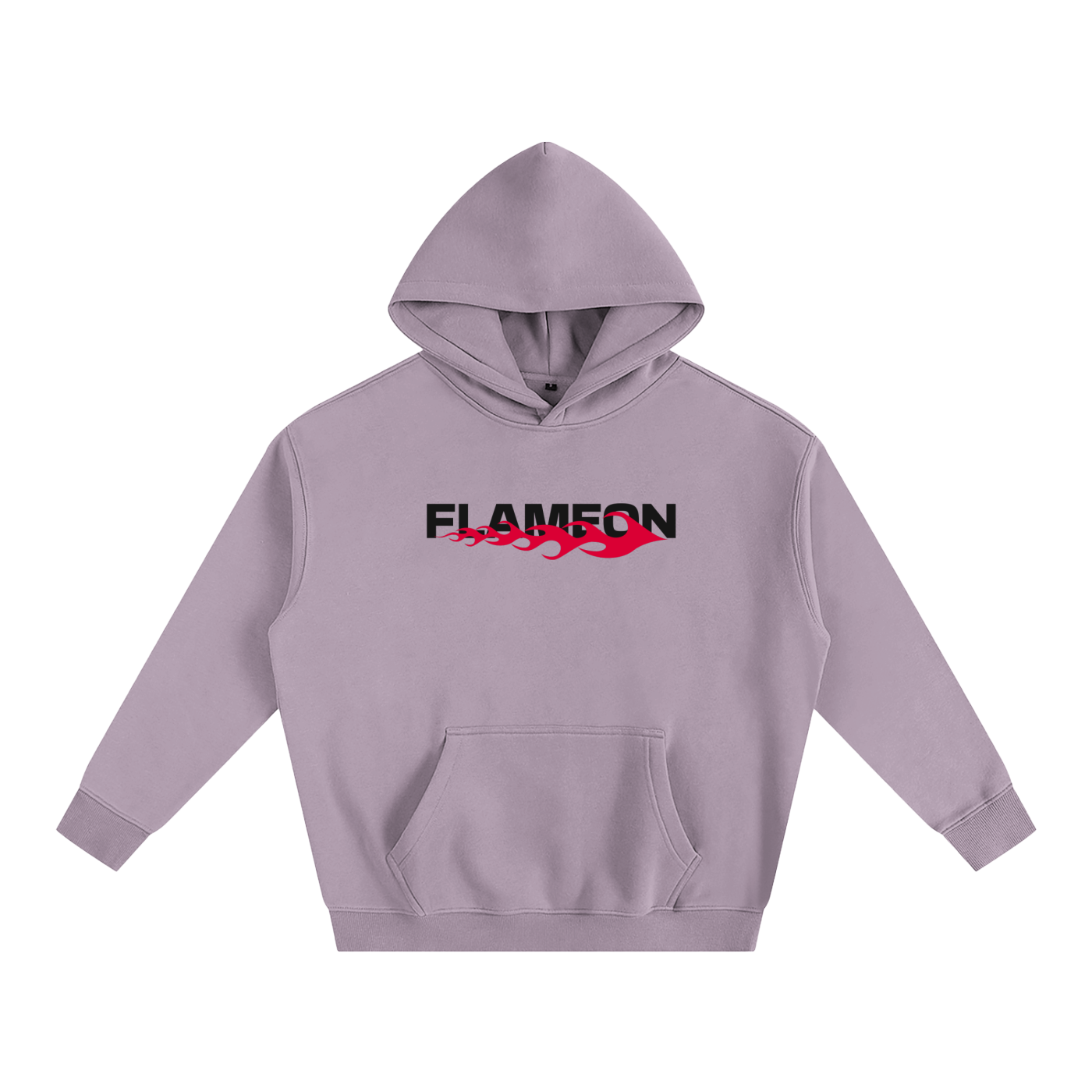 Roseflame-Oversize Fleeced Hoodie