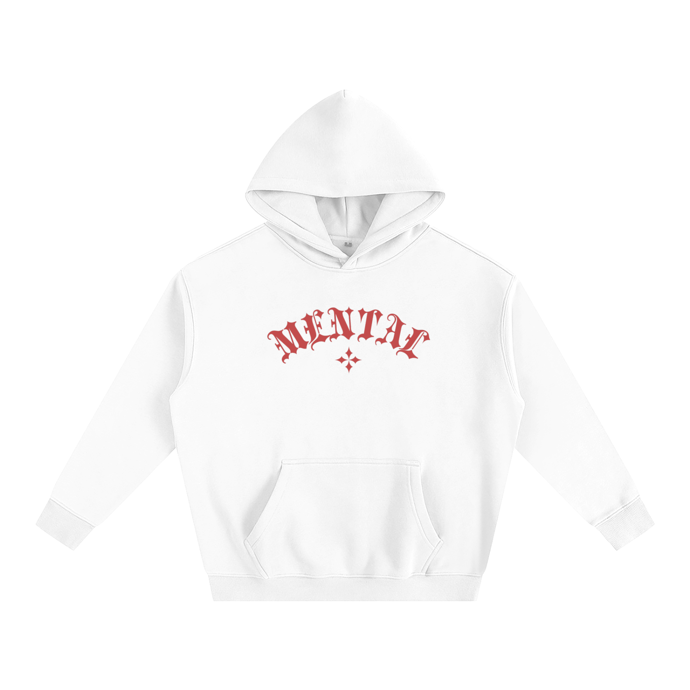 Mental-Oversize Fleeced Hoodie