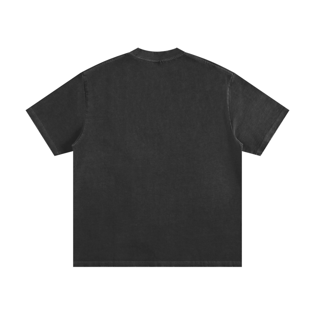 Heavyweight Vintage Washed Frayed T-Shirt