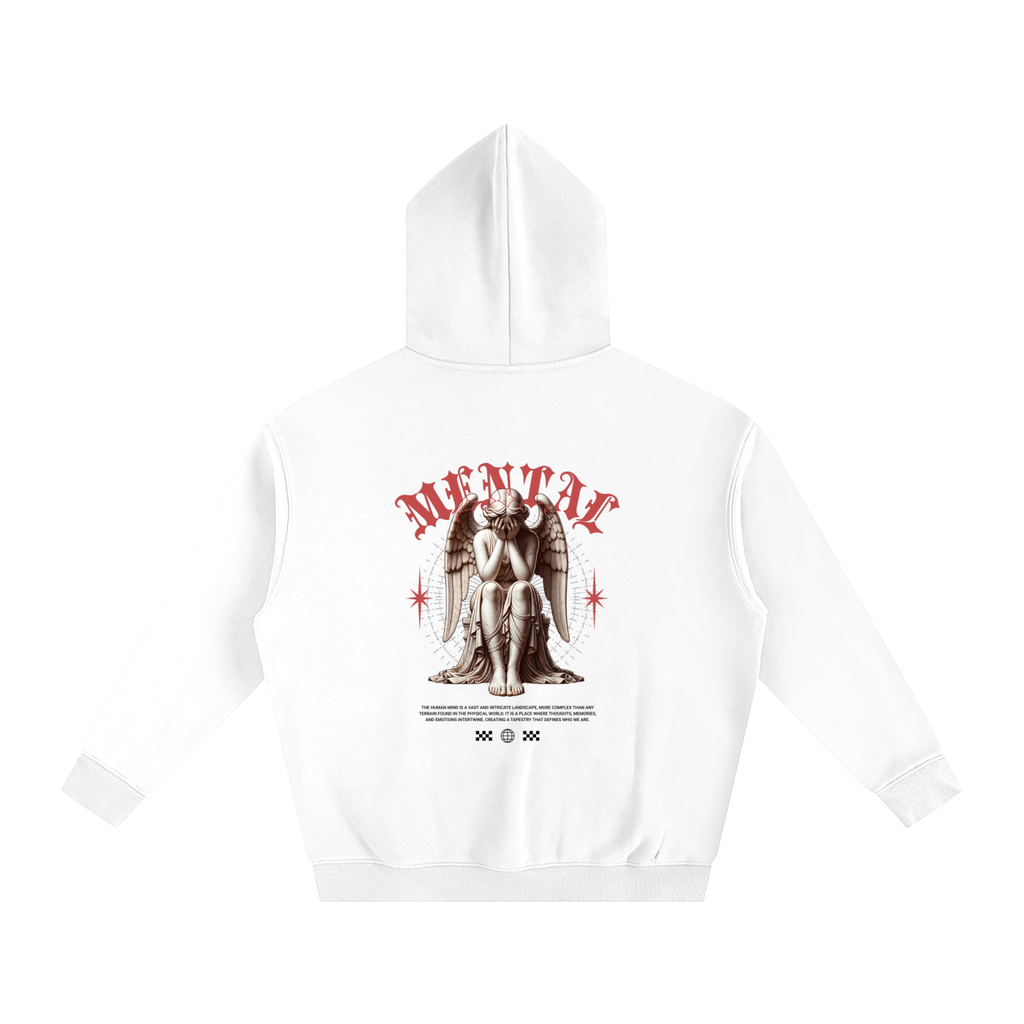 Mental-Oversize Fleeced Hoodie