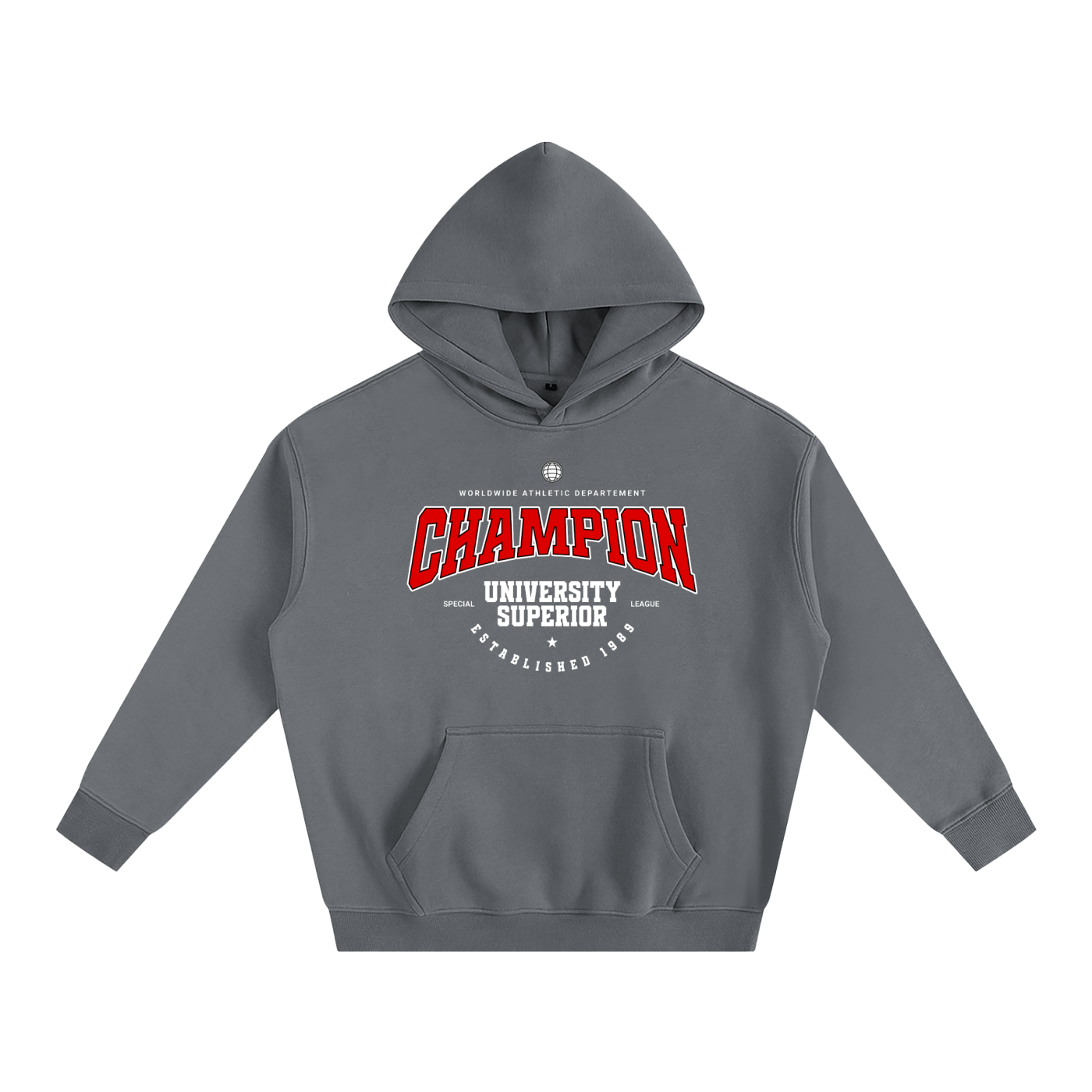 CHAMPION-Oversize Fleeced Hoodie