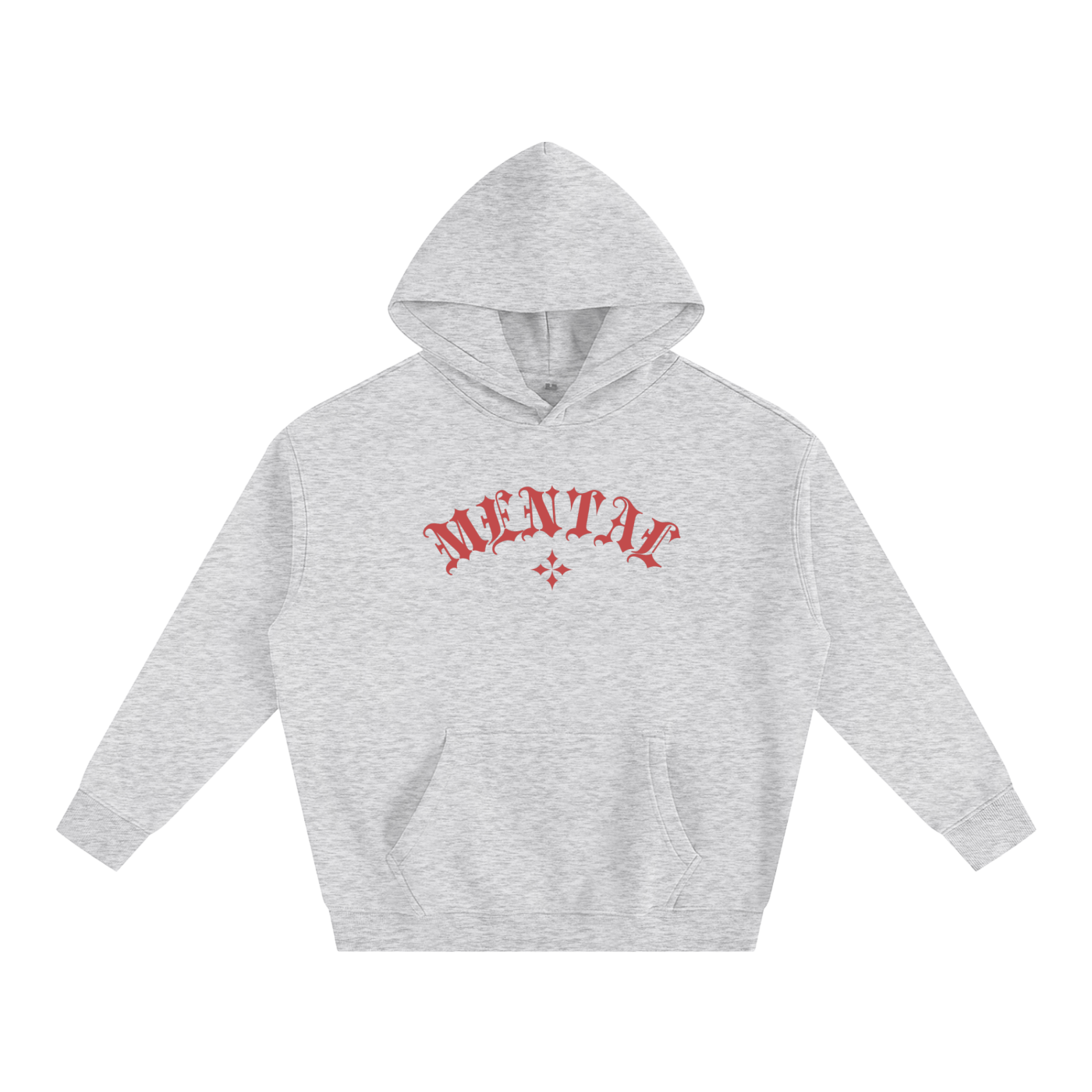 Mental-Oversize Fleeced Hoodie