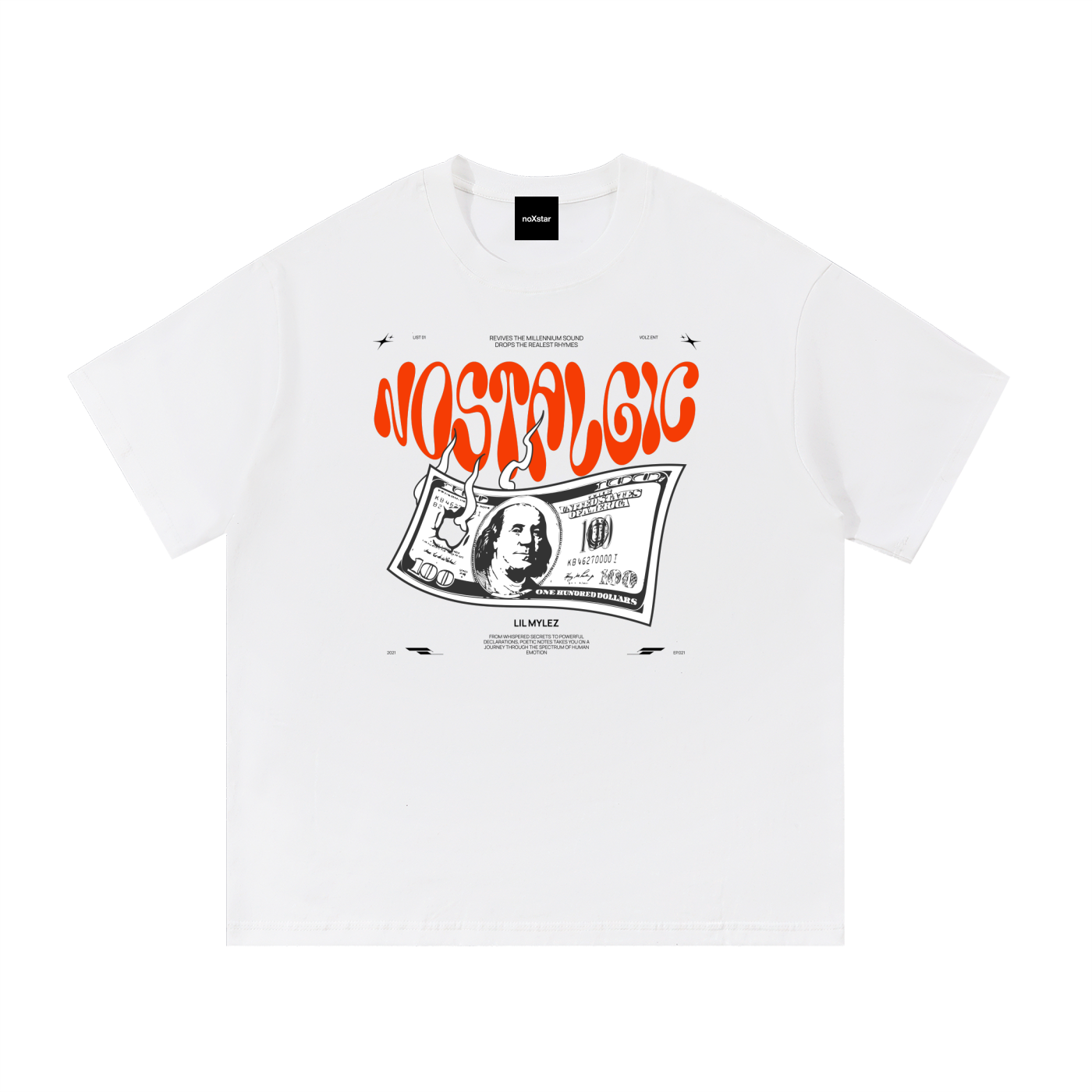 Nostalgic-Essential Cotton T-Shirt