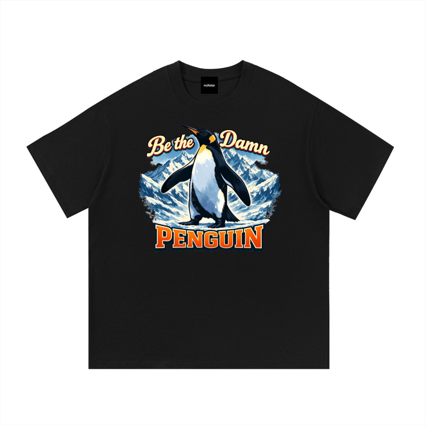 BE THE DAMN PENGUN-Essential Cotton T-Shirt