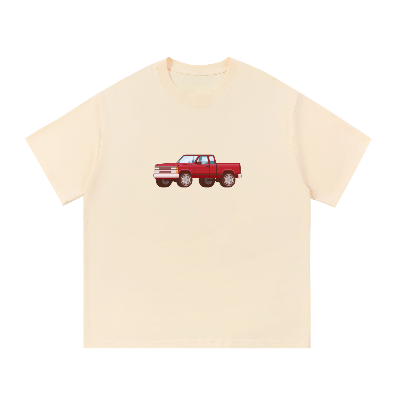Truck Graphics Cotton T-Shirt