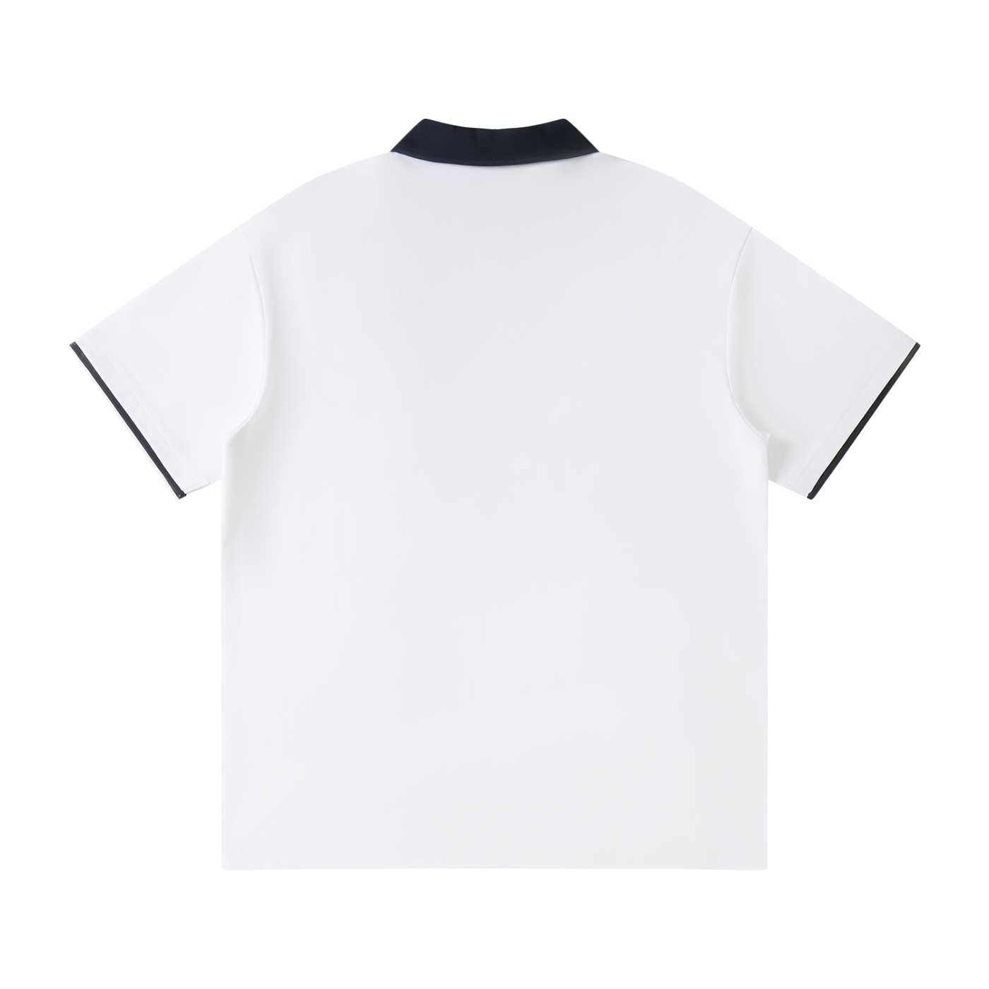 Contrast Collar Raglan unisex  Polo Shirt