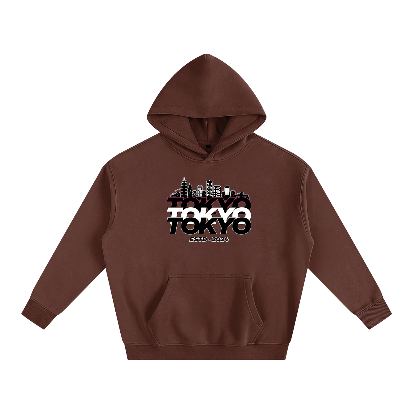 TOKYO-Oversize Fleeced Hoodie