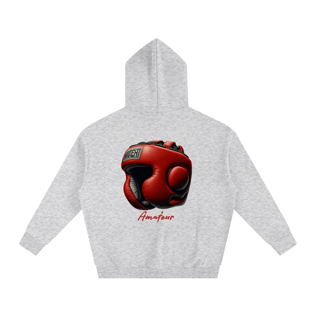 Printed-Oversize Fleeced Hoodie