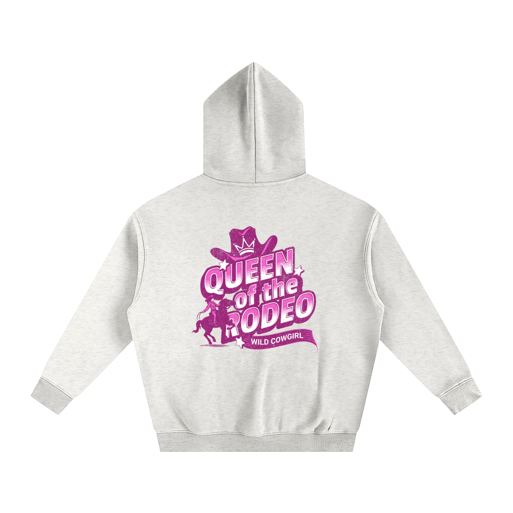 Cowgirl-Oversize Fleeced Hoodie