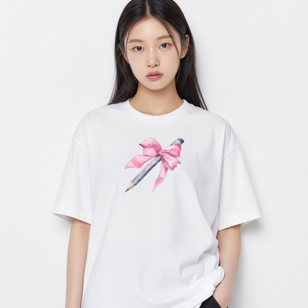 Heart-Essential Cotton T-Shirt