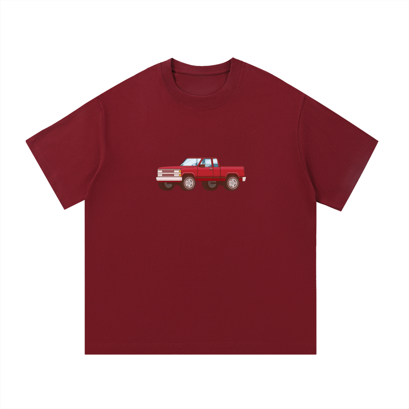 Truck Graphics Cotton T-Shirt