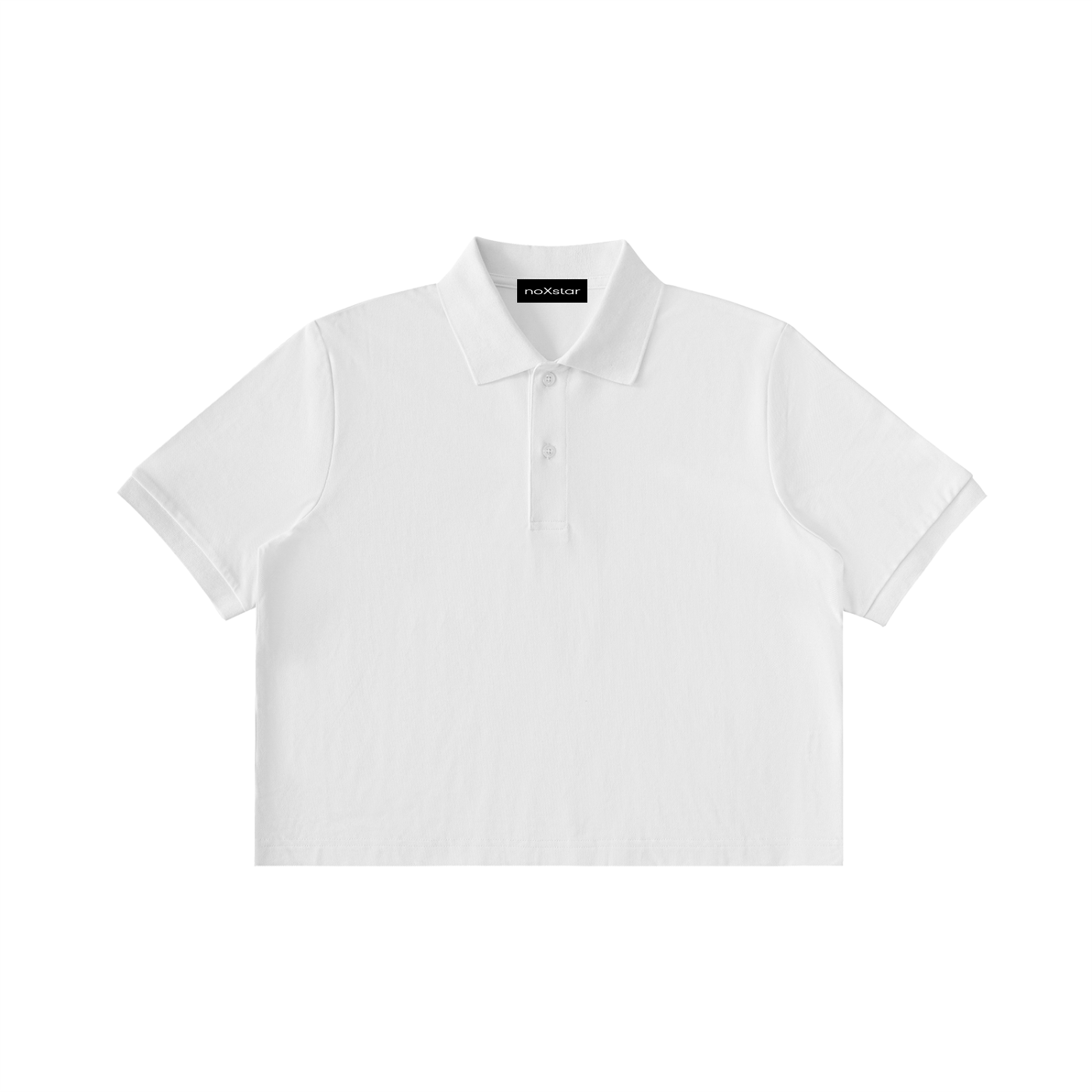 Essential Cropped Polo Shirt