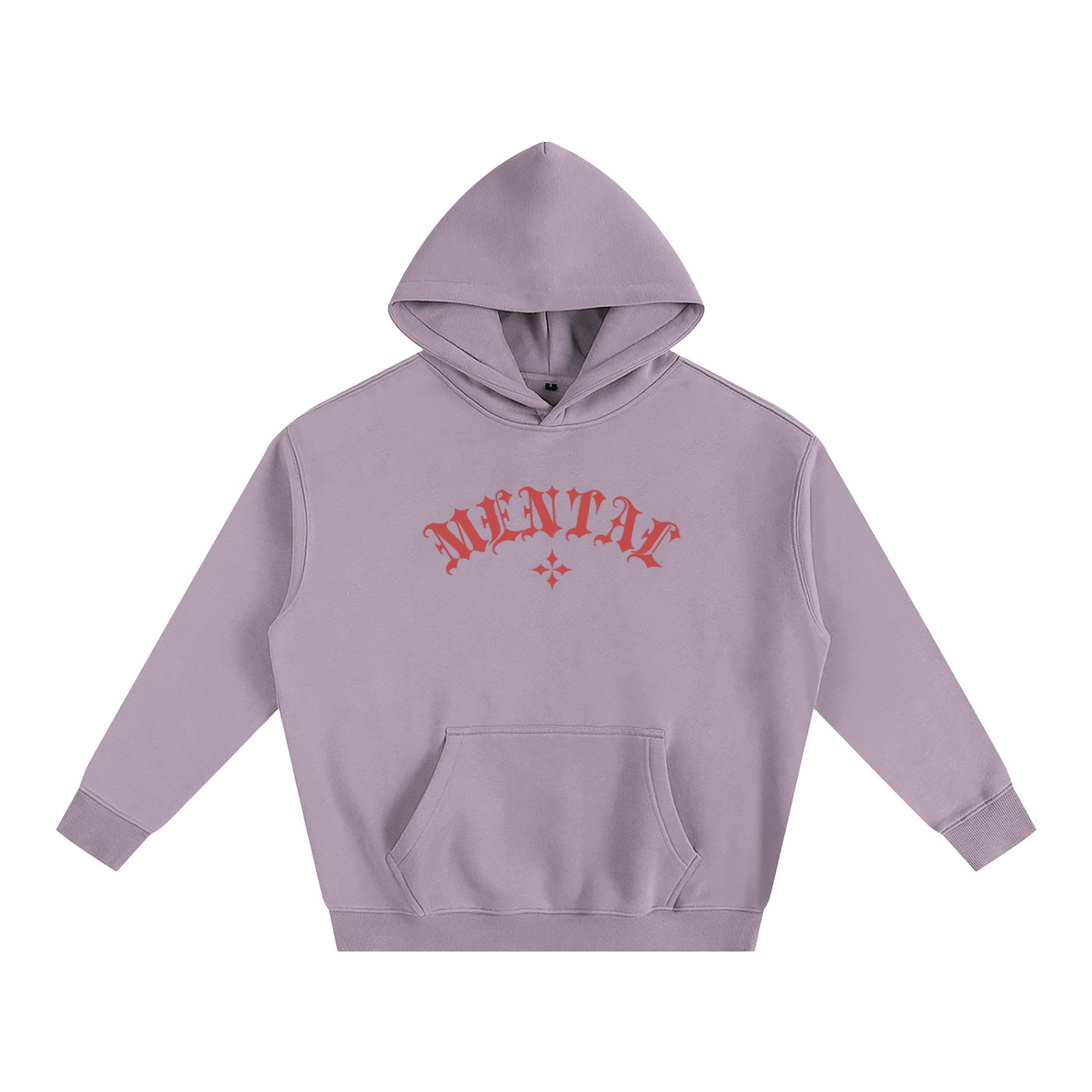 Mental-Oversize Fleeced Hoodie