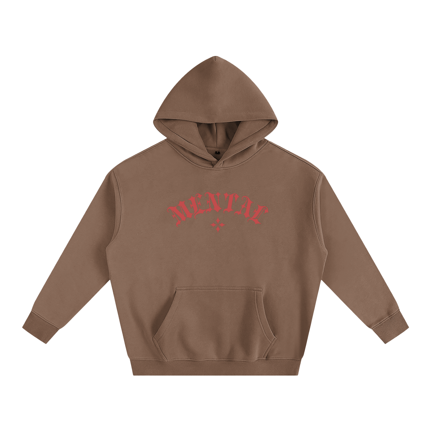 Mental-Oversize Fleeced Hoodie