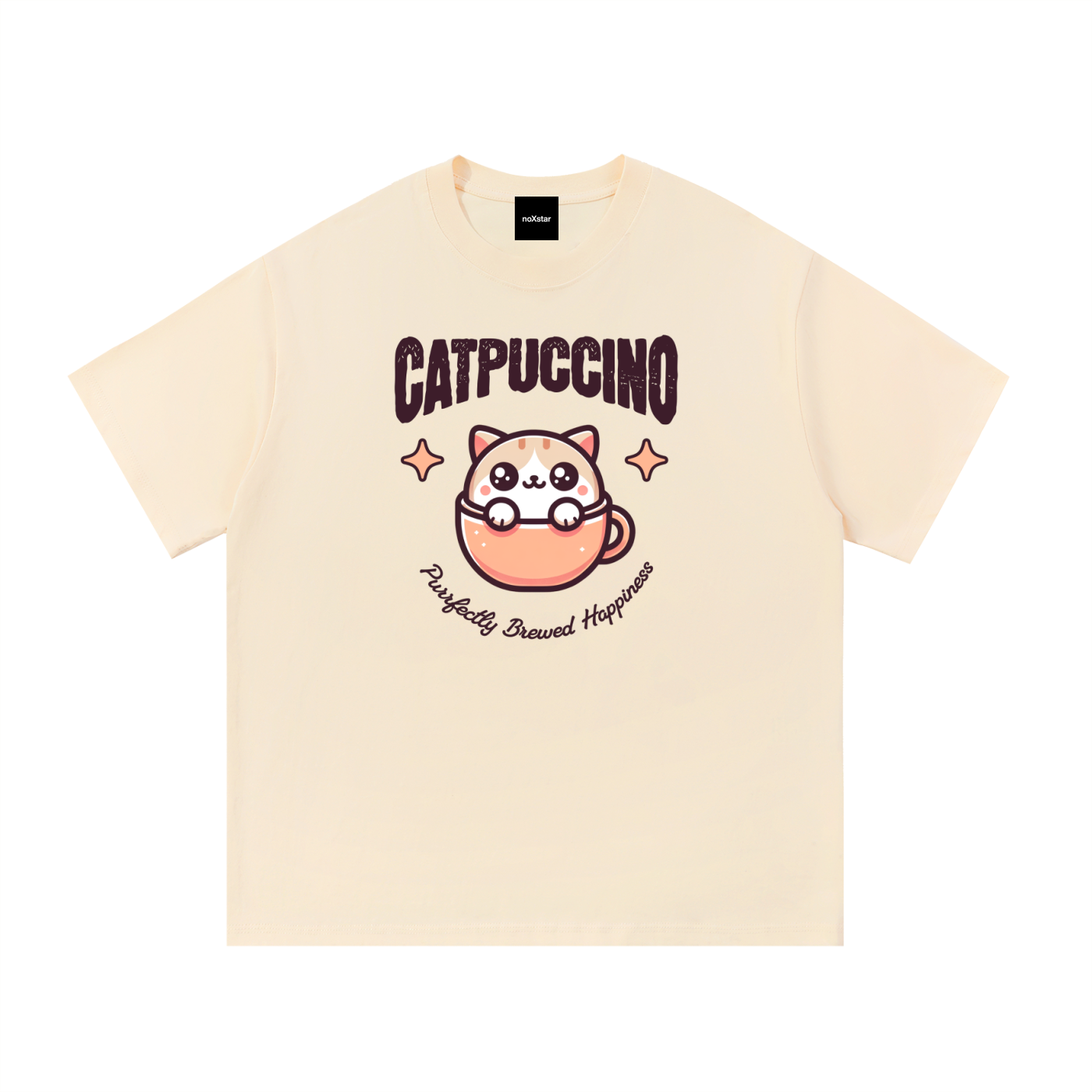 Cappuccino-Essential Cotton T-Shirt