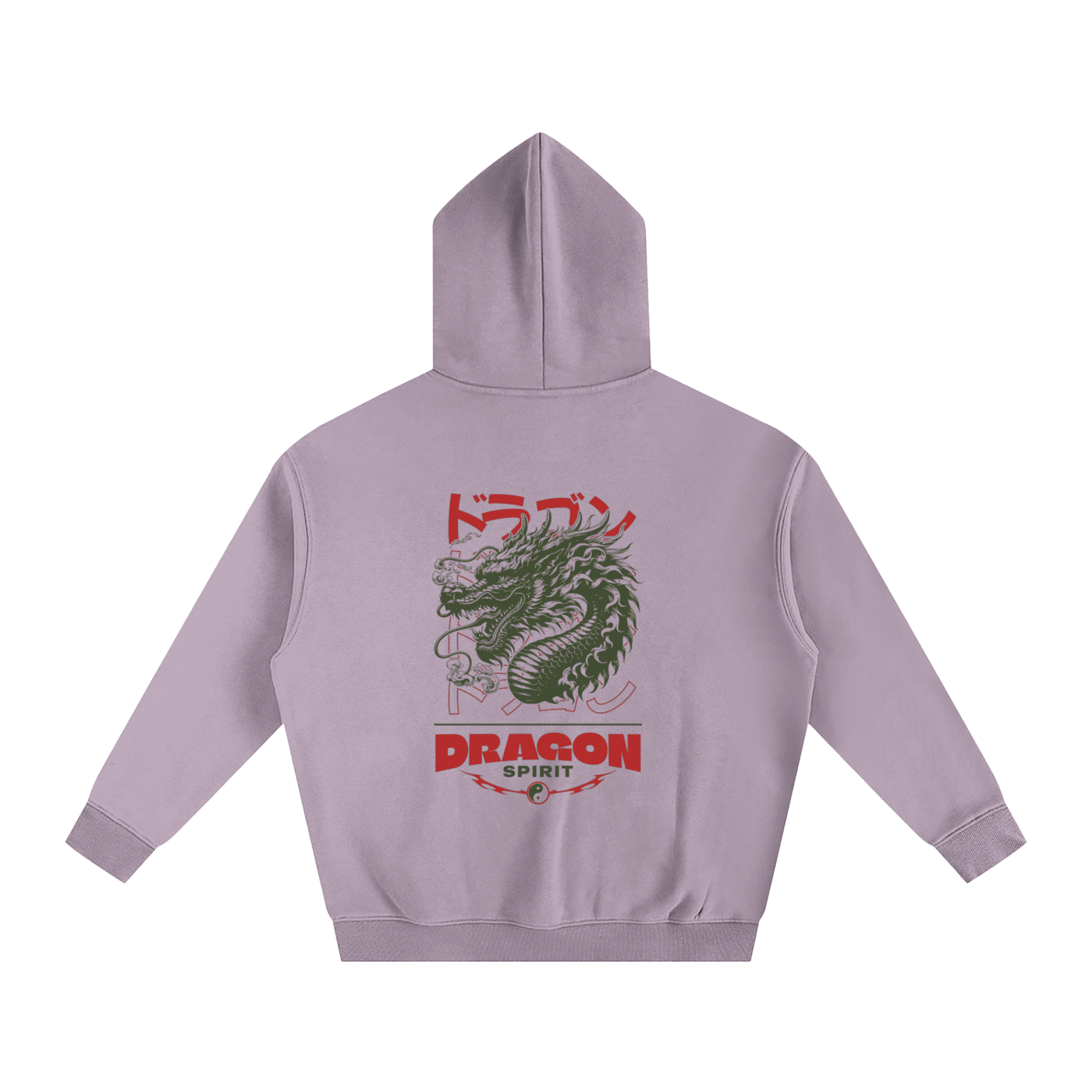 Fear less-Oversize Fleeced Hoodie