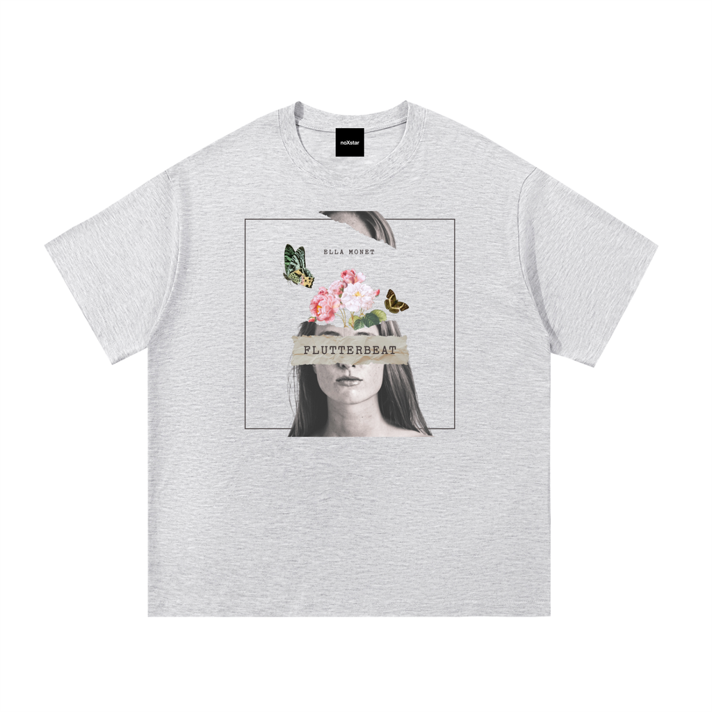 FLUTTERBEAT-Essential Cotton T-Shirt
