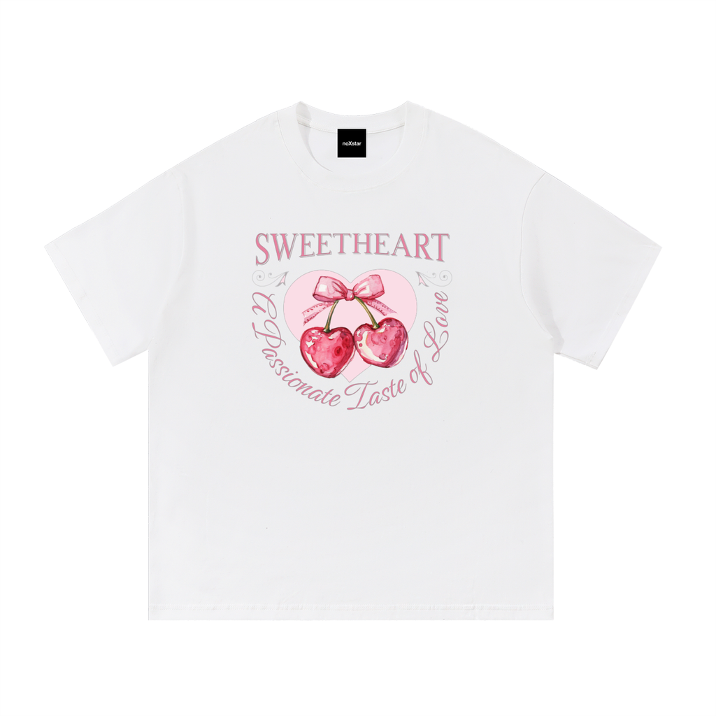 Sweat Heart-Essential Cotton T-Shirt