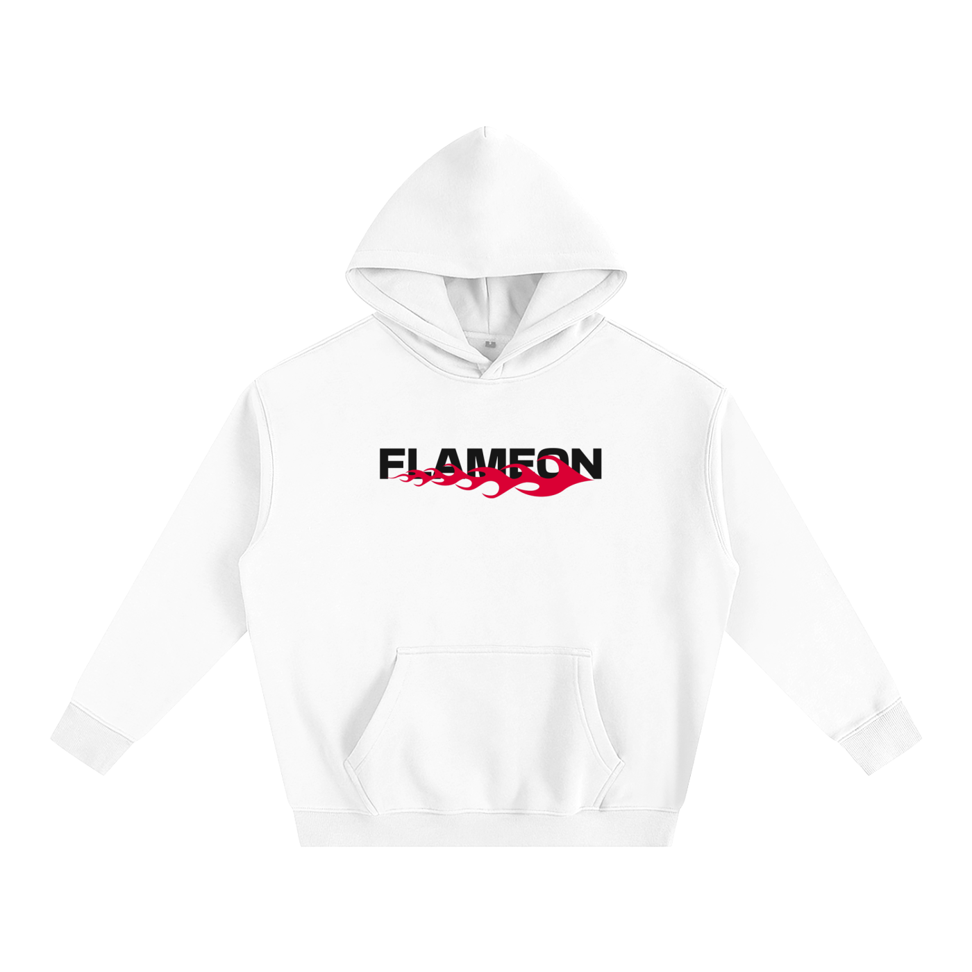 Roseflame-Oversize Fleeced Hoodie
