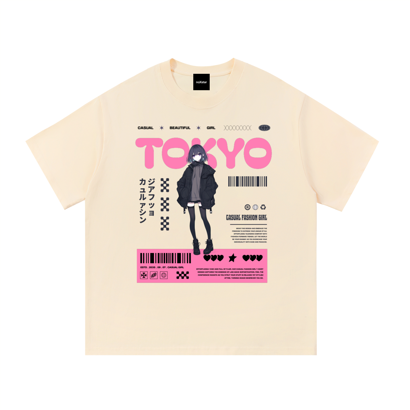 TOKYO-Essential Cotton T-Shirt