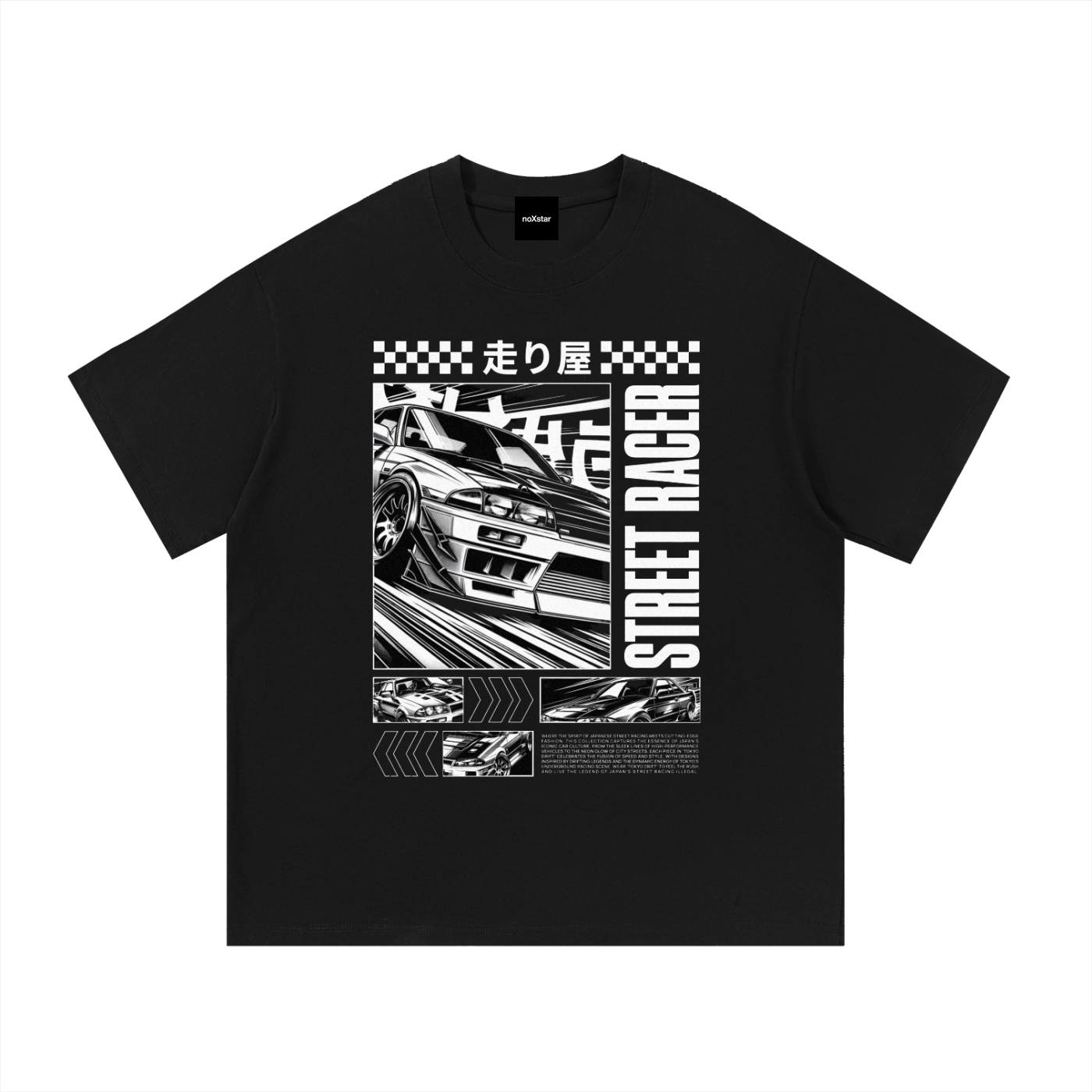 RACE-Essential Cotton T-Shirt