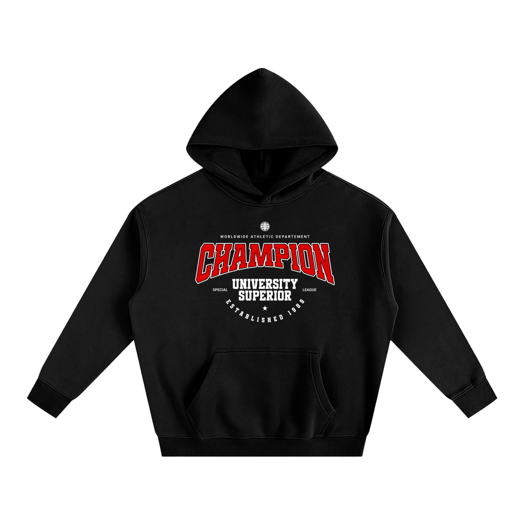 CHAMPION-Oversize Fleeced Hoodie
