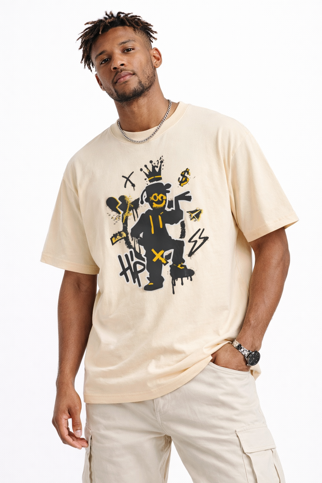 Graphics-Essential Cotton T-Shirt