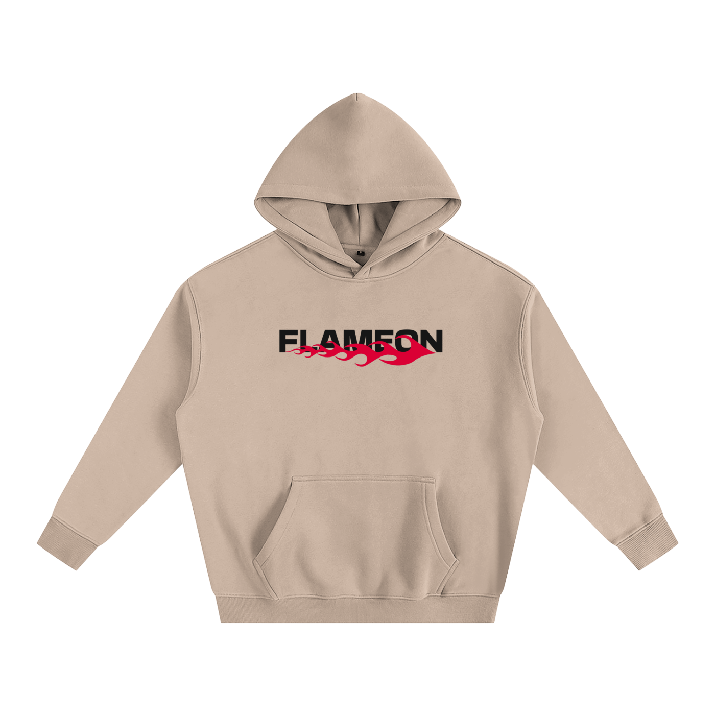 Roseflame-Oversize Fleeced Hoodie