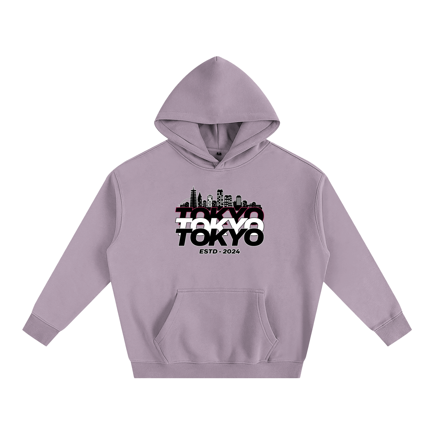 TOKYO-Oversize Fleeced Hoodie