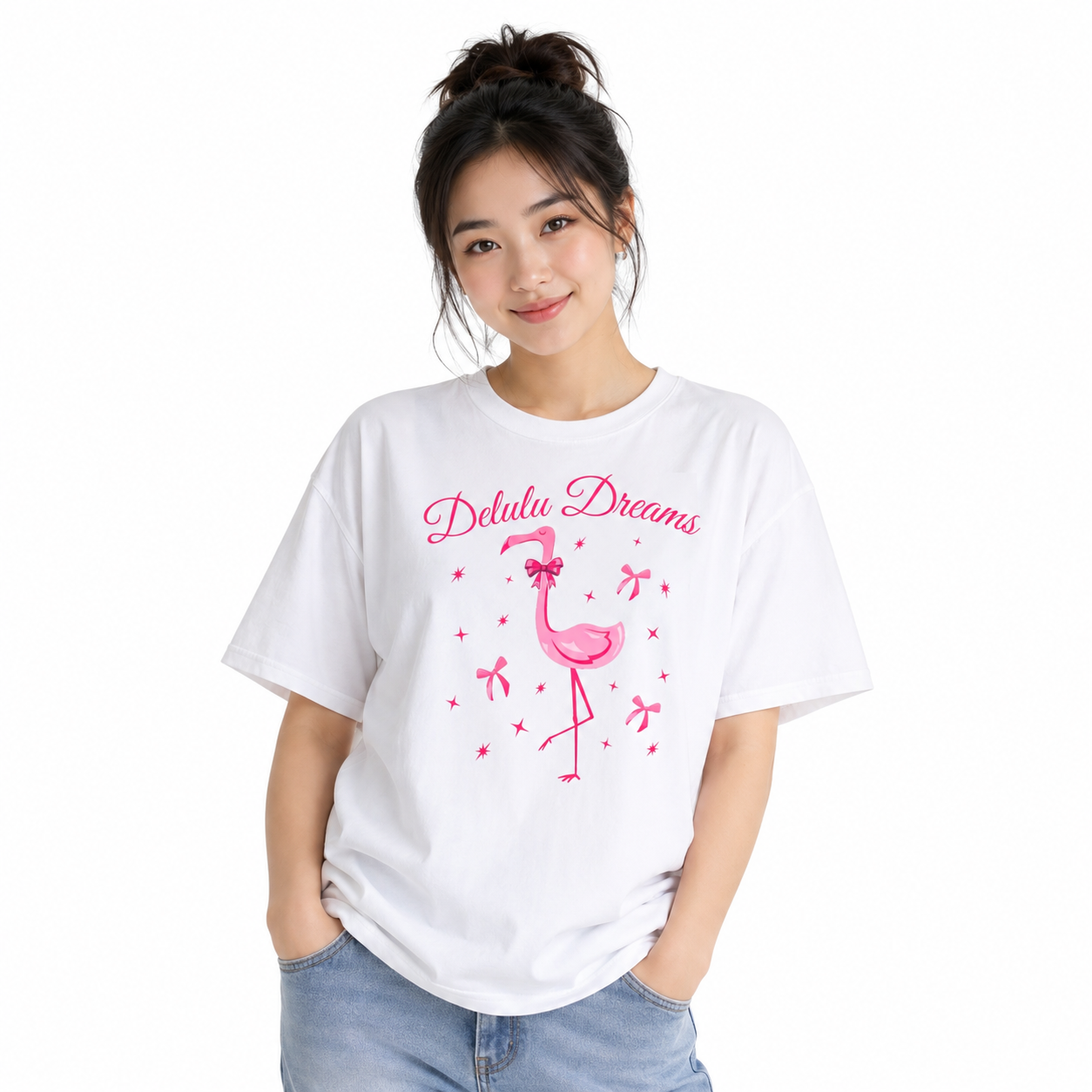 Delulu Dreams-Essential Cotton T-Shirt