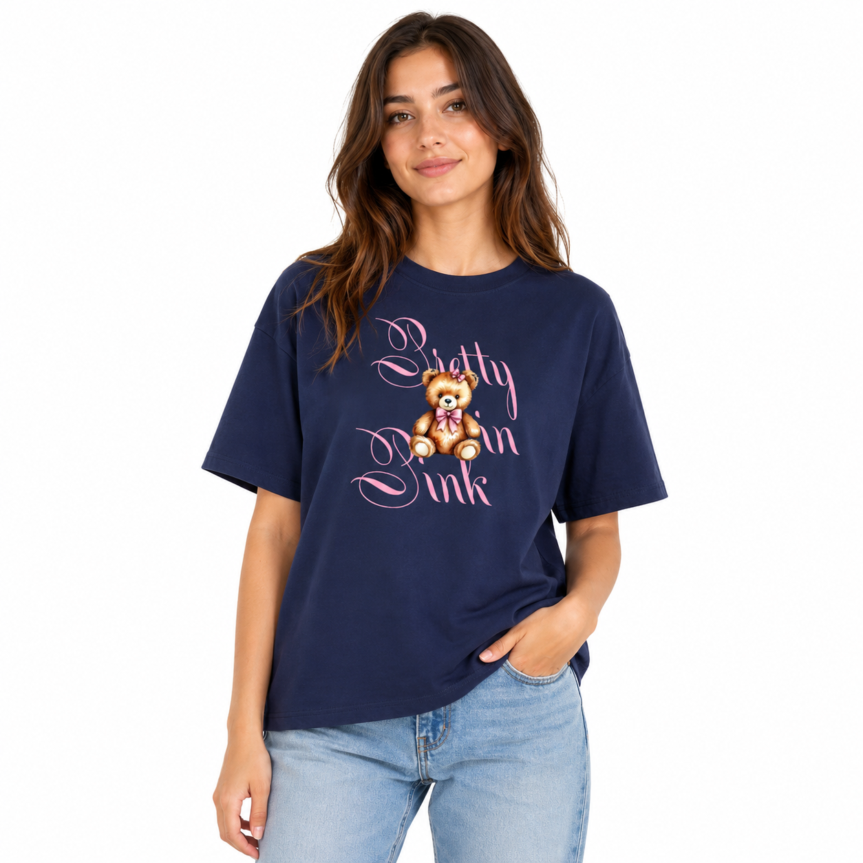 Pretty in Pink-Essential Cotton T-Shirt